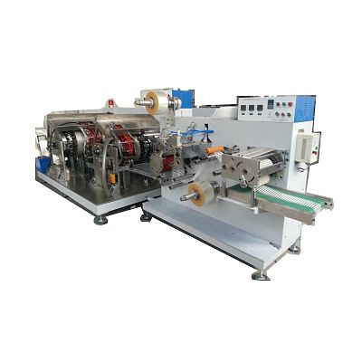 telescope straw making and packing machine